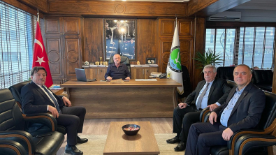 CHP İl Başkanı Belediye Başkanımızı Ziyaret Etti.