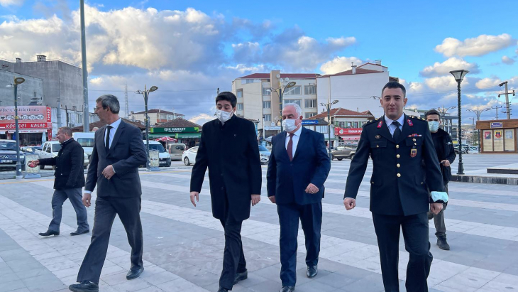 DEMİRKÖY KAYMAKAMIMIZ SAYIN FATİH ERDOĞAN BELEDİYE BAŞKANIMIZI ZİYARET ETTİ