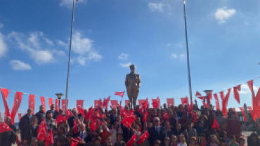 Yani Atatürk Anıtı Açılış Töreni