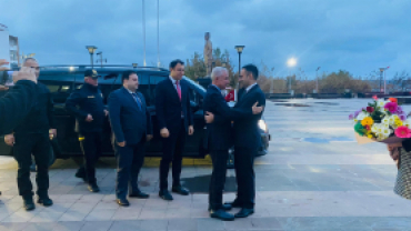 Kırklareli Valimiz Sn. Uğur Turan Belediye Başkanımızı Makamında Ziyaret Ettiler.