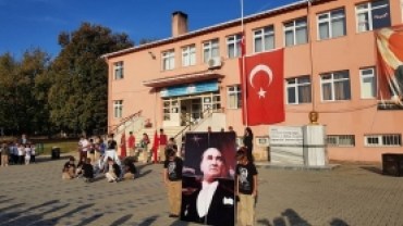 10 Kasım Ulu Önder Mustafa Kemal Atatürk'ü Anma Töreni