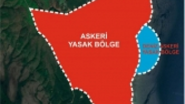 Beğendik Köyü ve Limanköy Arasında Kalan Alan  Askeri Yasak Bölge İlan Edilmiştir.