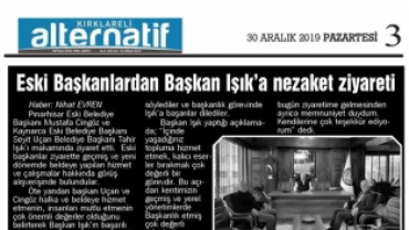 Belediye Başkanımıza Ziyaret