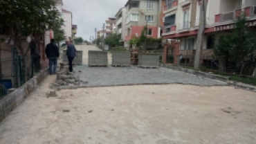 Mezarlık İç Yolları Kilit Taş Kaplama Projesi